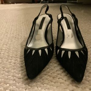 Black velvet Bandolino pumps (Bosavonah)